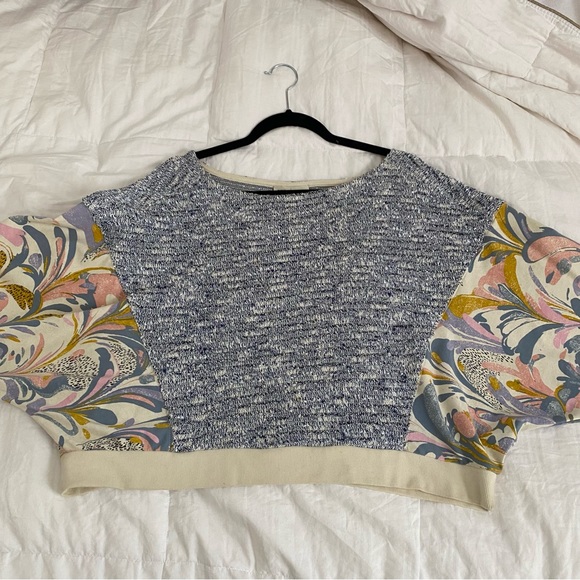 Anthropologie Saturday Sunday Textured Pullover Sweater Top - Picture 4 of 6